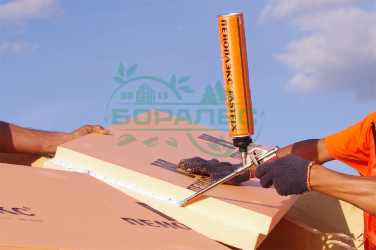 Клей Penoplex пеноплекс Fastfix для фиксации утеплителя из XPS,750 мл (расх.-6-10м2)