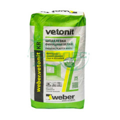 Шпатлевка Vetonit KR (Ветонит КР) Weber (Вебер)