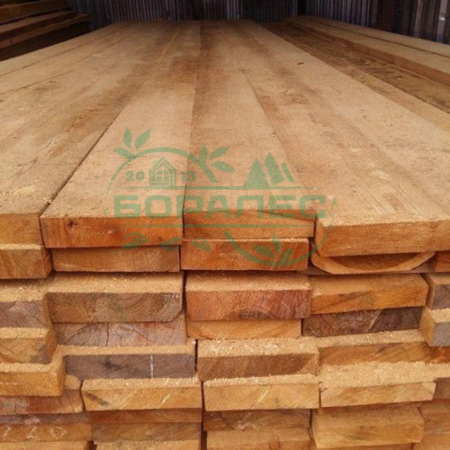 Обрезная доска лиственница  25x100x6м