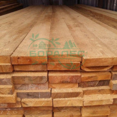 Обрезная доска лиственница  25x100x6м