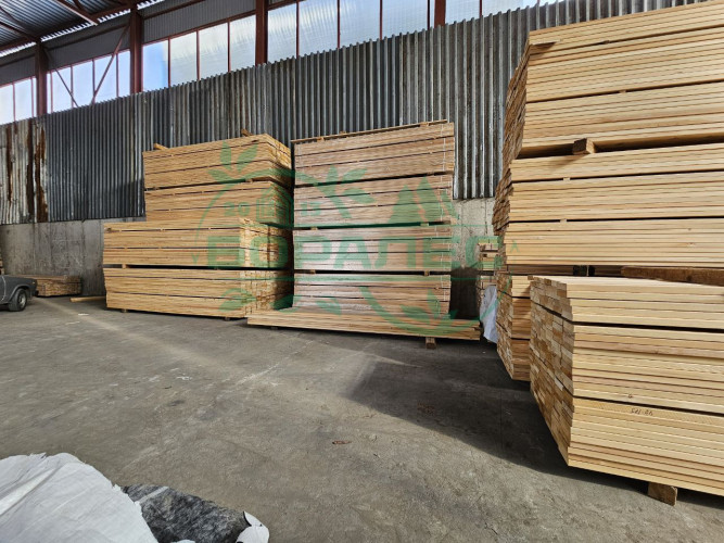 Обрезная доска лиственница  30x100x6м