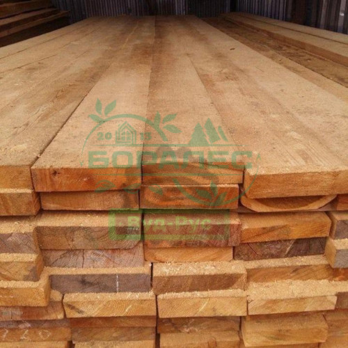 Обрезная доска лиственница  40x100x6м