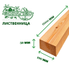 Обрезная доска лиственница  50x100x6м