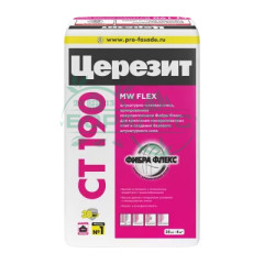 Церезит СТ 190 штукатурно-клеевая смесь (25кг.) (48шт/под)