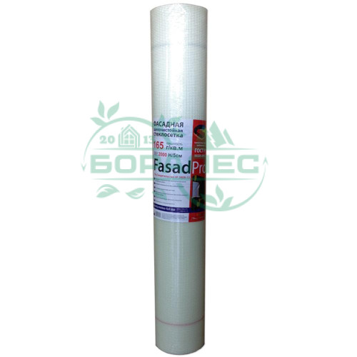 Сетка стеклотканевая для фасадных работ ФасадПро 1800  4ммх6мм 50м