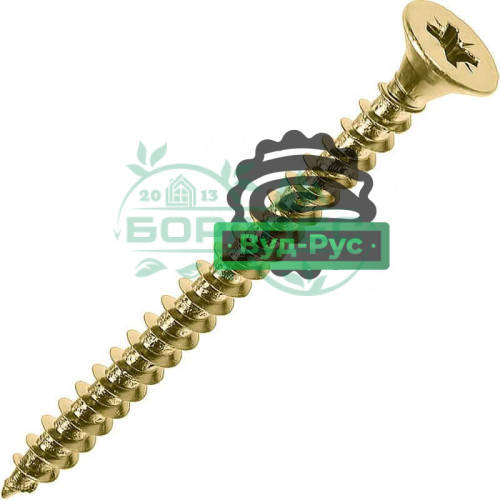 Саморезы желтые 6х140