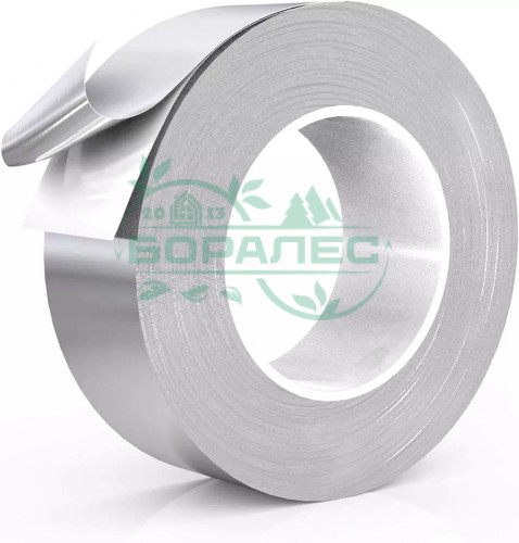 Скотч алюминиевый 48мм*20м KRAFT, шт