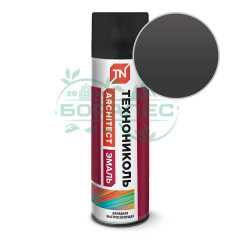 Эмаль аэрозольная ТЕХНОНИКОЛЬ, черная матовая 9005М