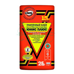 Клей для плитки Unis + (Юнис плюс) 5кг