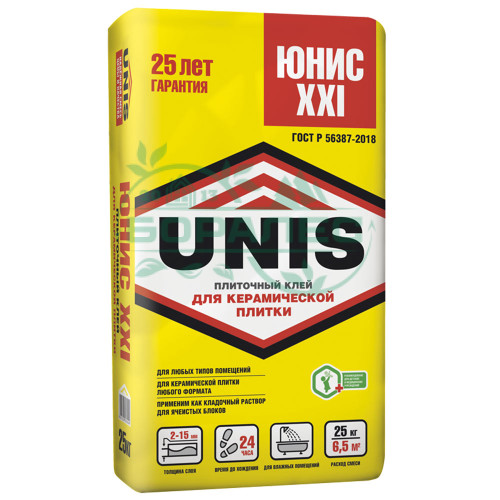 Юнис XXI смесь сухая клеевая (5кг)