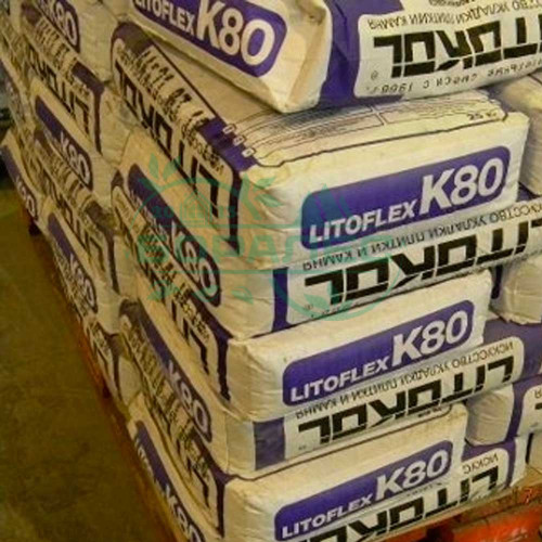 Клей плиточный K80 LITOKOL LITOFLEX (К80 Литокол Литофлекс)