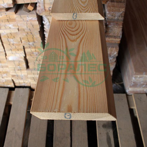 Планкен скошенный 20x140 «Лиственница»