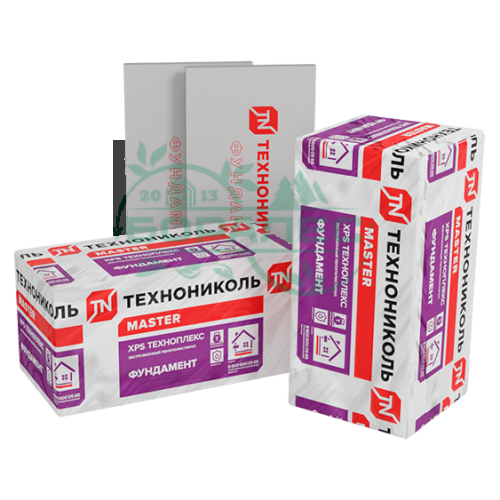 Техноплекс XPS 250 ФУНДАМЕНТ 1180х580х50-L (8 плит) (5,47м2) (0,273м3)