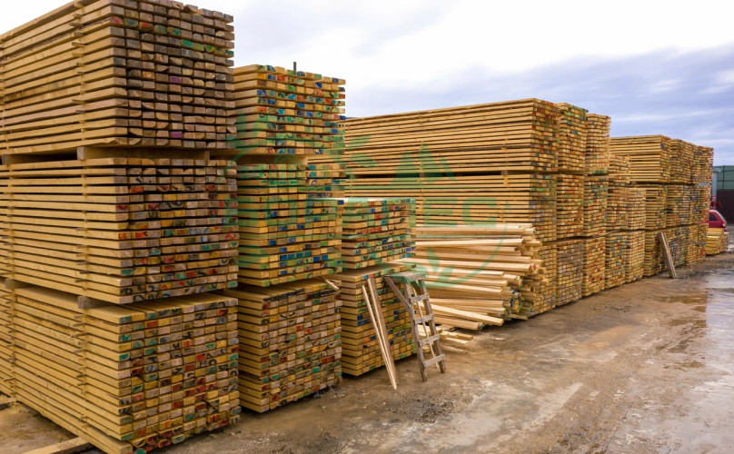 Доска обрезная 1сорт - 25 х 200 х 6000