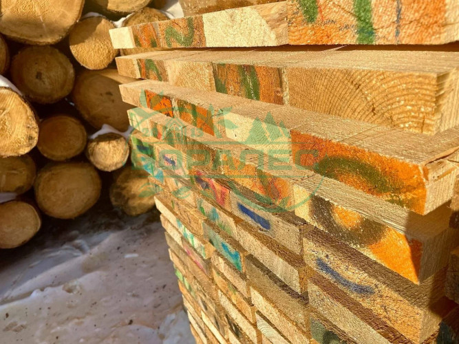 Доска обрезная 1сорт - 30 х 150 х 6000