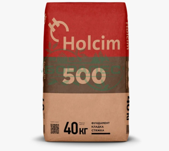 Цемент М-500 (40кг) Цементум Холсим