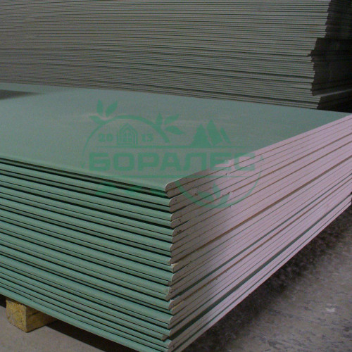 Гипсокартон Knauf Влагостойкий 9,5мм