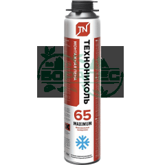 Пена монтажная профессиональная ТЕХНОНИКОЛЬ 65 MAXIMUM зимняя, 12*990гр.