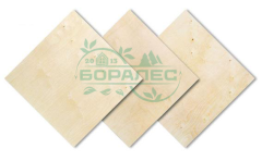 Фанера ФК сорт 3/4 Шлифованная 1525*1525*9 48л/под