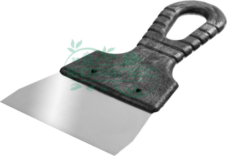 Шпатель фасадный зубчатый (8*8) ГРЕБЁНКА 200мм нерж. сталь (30шт/уп)