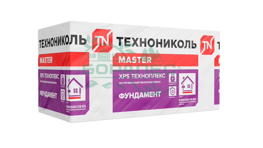 Техноплекс XPS 250 ФУНДАМЕНТ 1180*580*100 (2,74м2)(0,274м3)