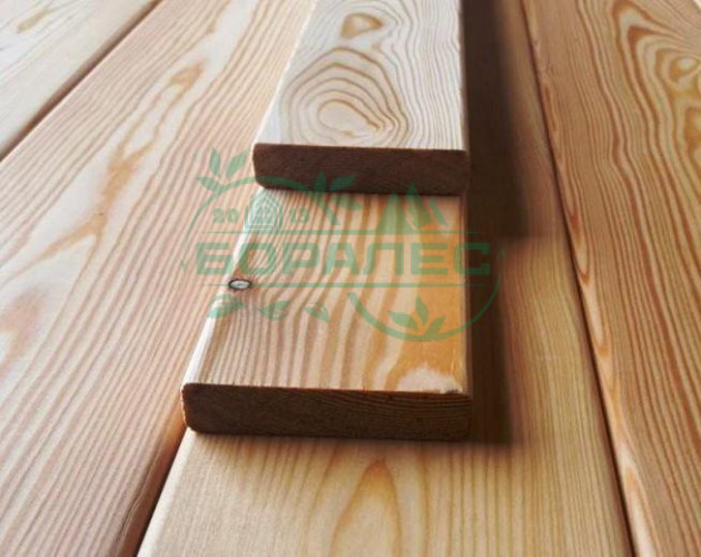 Планкен лиственница AB 20x140 цена за кв.м