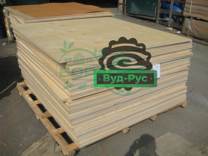 Фанера ФК 24мм сорт 4/4 1525 х 1525 мм