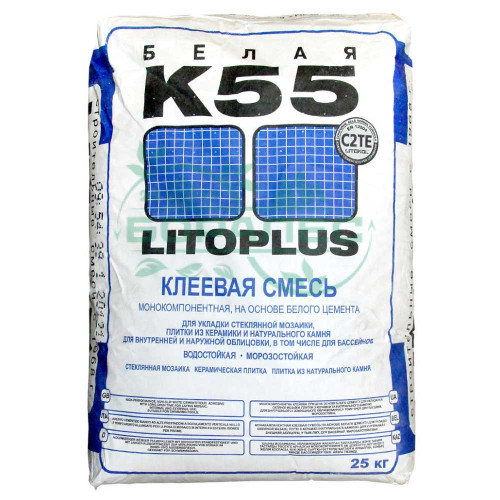 Клей плиточный K55 LITOKOL LITOPLUS (К55 Литокол Литоплюс)