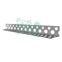 Перфорпрофиль угловой КНАУФ-профиль углозащитный (ПУ) 3000x31х31мм