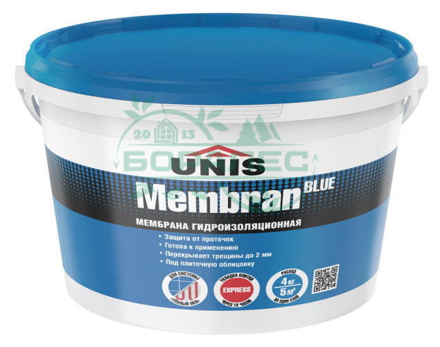 Мембрана гидроизоляционная Юнис   BlueMembran (4кг)