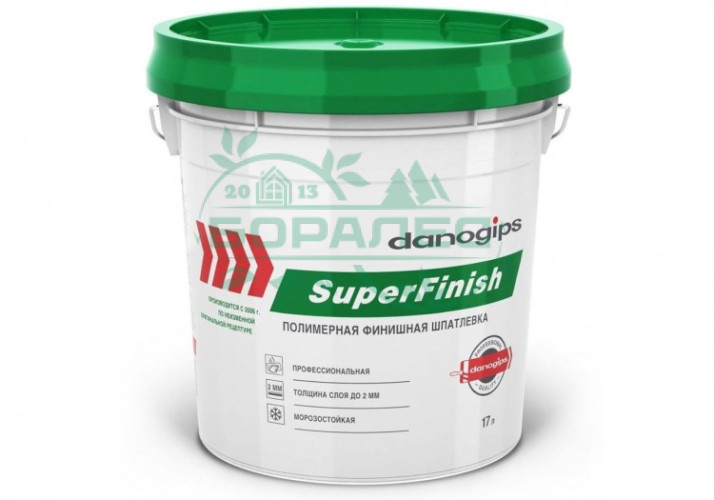 Шпаклевка полимерная SuperFinish (СуперФиниш) DANOGIPS шитрок 5