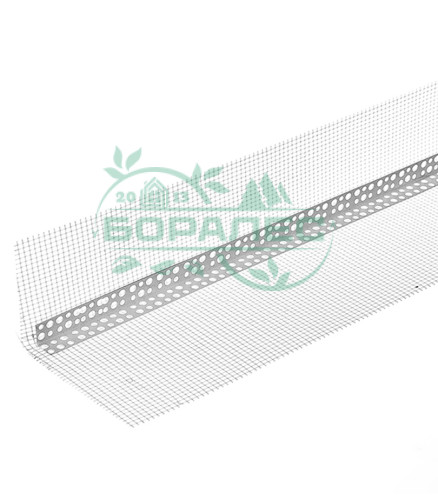 Уголок пластиковый с сеткой 10*10 2,5 м