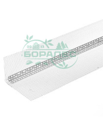 Уголок пластиковый с сеткой 10*10  2,5 м