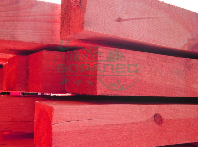 доска обрезная антисептированная 25x100x6м