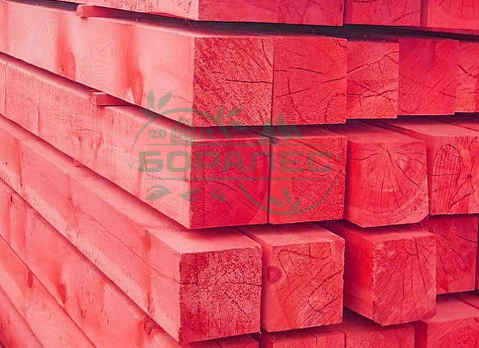 доска обрезная антисептированная 25x150x6м