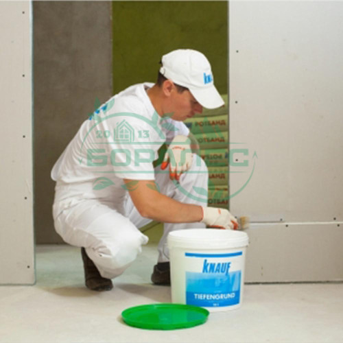 Грунтовка Кнауф Миттельгрунд 10кг 33шт/под