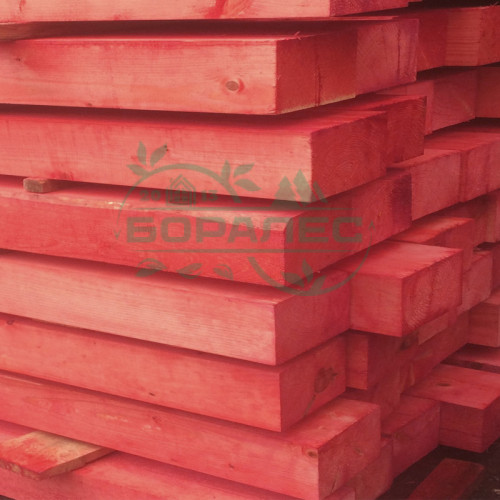 доска обрезная антисептированная 25x200x6м